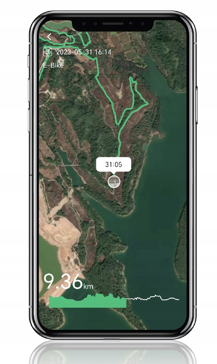 NAVIHOOD L2 CYCLING COMPUTER GPS NAVIGATION BT APP