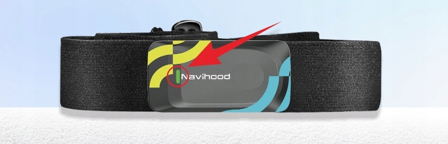 HEART RATE MONITOR WITH CHEST STRAP NAVIHOOD A3 FOR CYCLING