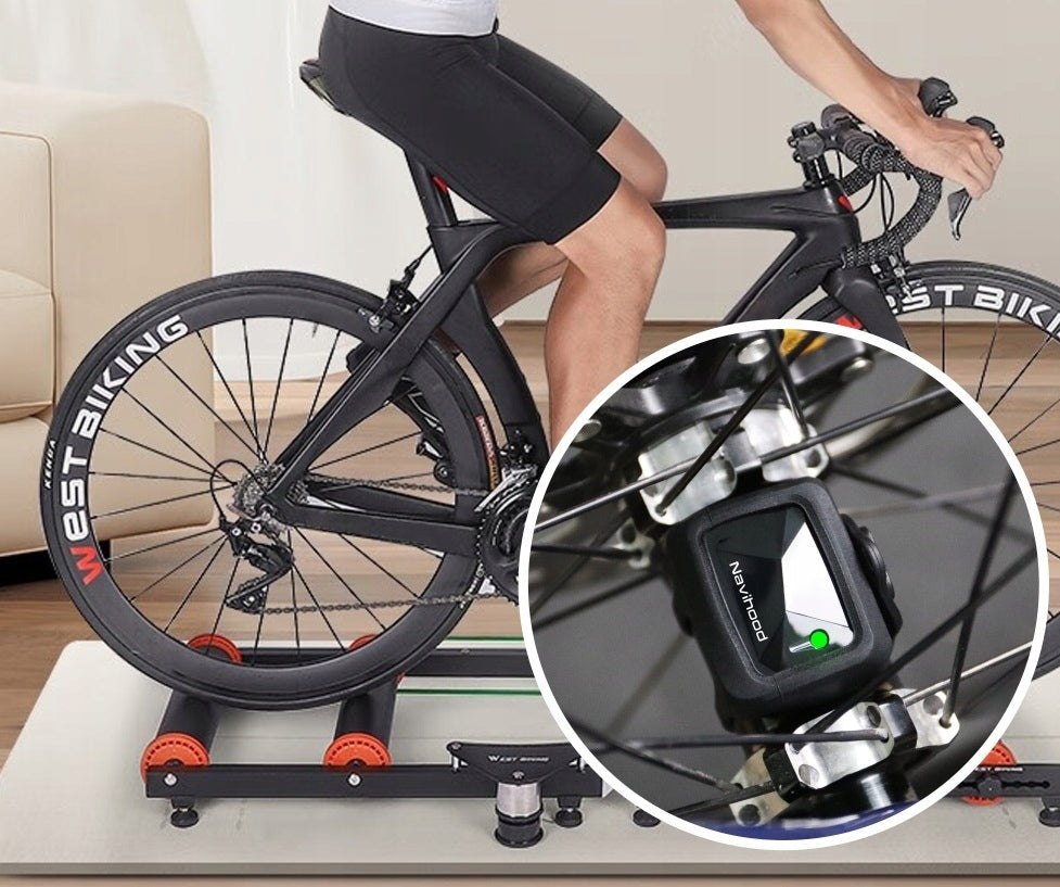 CZUJNIK PRĘDKOŚCI ROWEROWY NA PIASTĘ + NA KORBĘ BLUETOOTH POMIAROWY ZESTAW