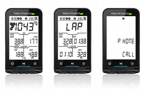 GPS BT Bicycle Computer Counter MEILAN Navihood L3 app