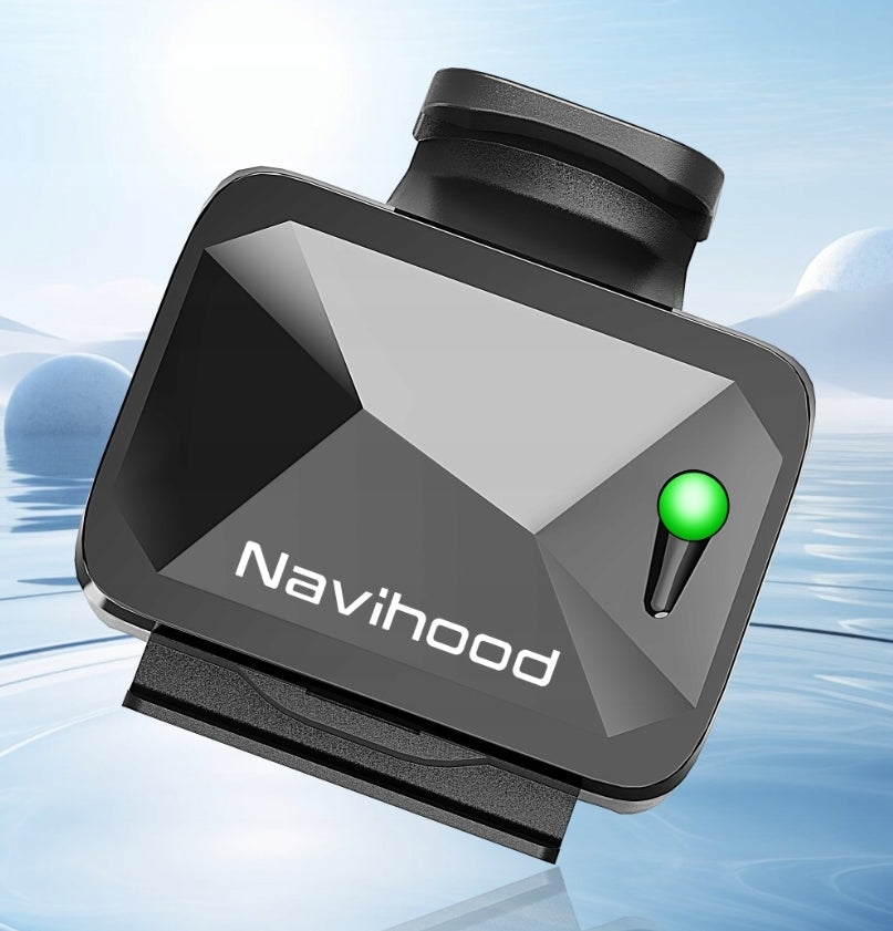 LICZNIK KOMPUTER ROWEROWY NAWIGACJA GPS + CZUJNIK PRĘDKOŚCI ROWEROWY ZESTAW