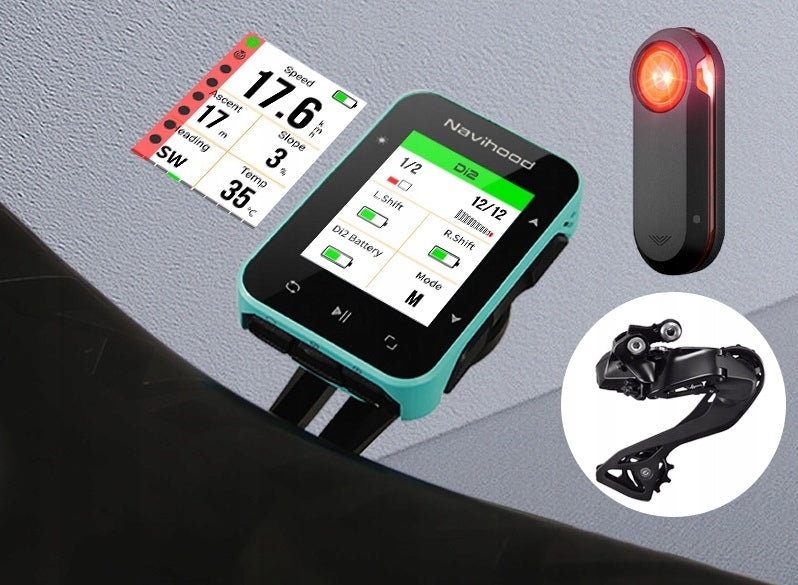 NAVIHOOD L2 CYCLING COMPUTER GPS NAVIGATION BT APP