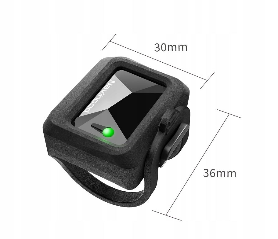 LICZNIK KOMPUTER ROWEROWY NAWIGACJA GPS + CZUJNIK PRĘDKOŚCI ROWEROWY ZESTAW