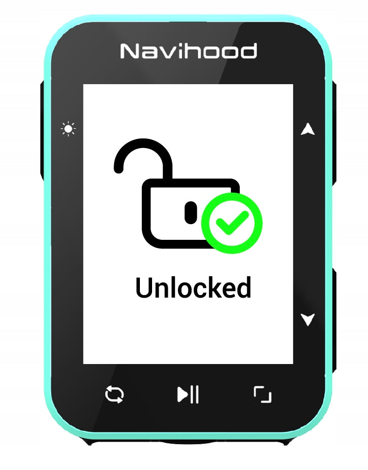 NAVIHOOD L2 CYCLING COMPUTER GPS NAVIGATION BT APP