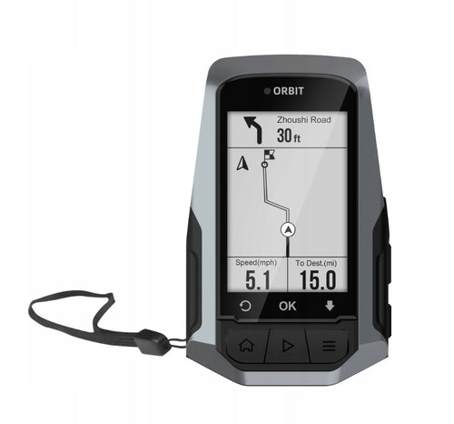 KOMPUTER ROWEROWY NAWIGACJA GPS+ LICZNIK PRĘDKOŚCI + PULSOMETR ZESTAW ROWER