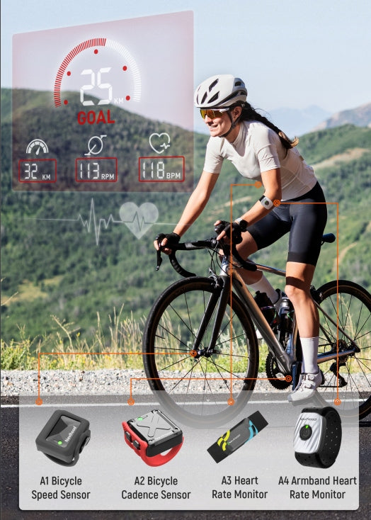 NAVIHOOD L4 BIKE COMPUTER GPS BT APP