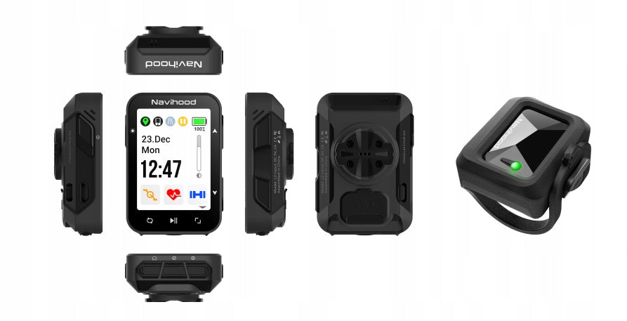 NAVIHOOD GPS BIKE COMPUTER L2 + SPEED SENSORS A1