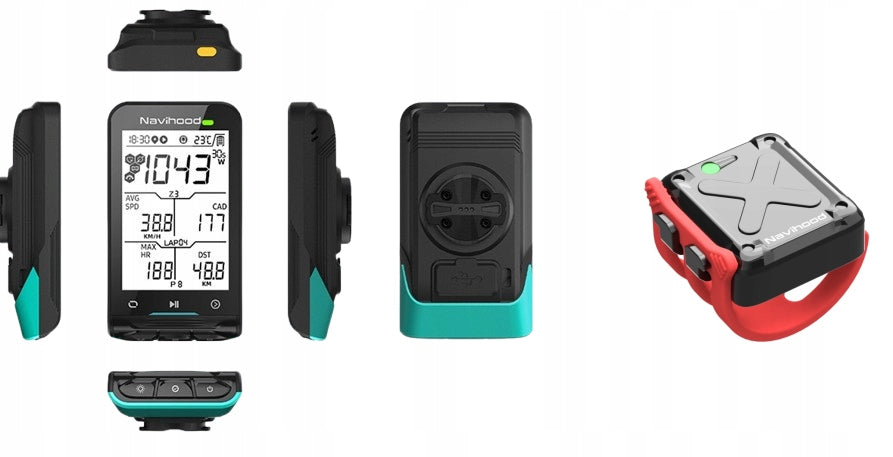 NAVIHOOD GPS BIKE COMPUTER L3 + CADENCE SENSORS A2