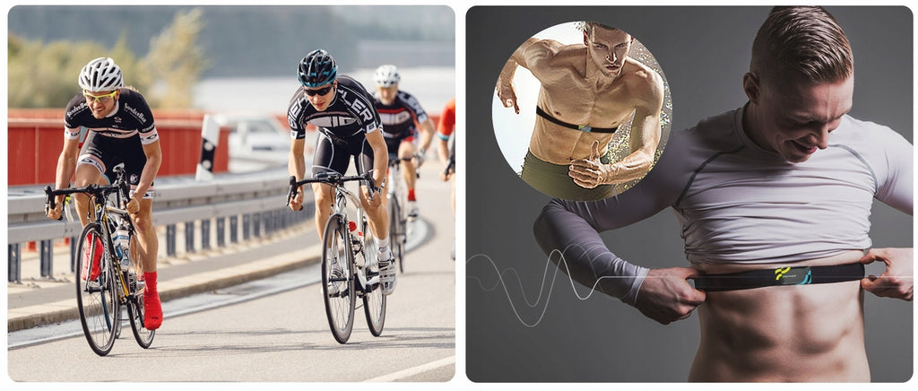 HEART RATE MONITOR WITH CHEST STRAP NAVIHOOD A3 FOR CYCLING