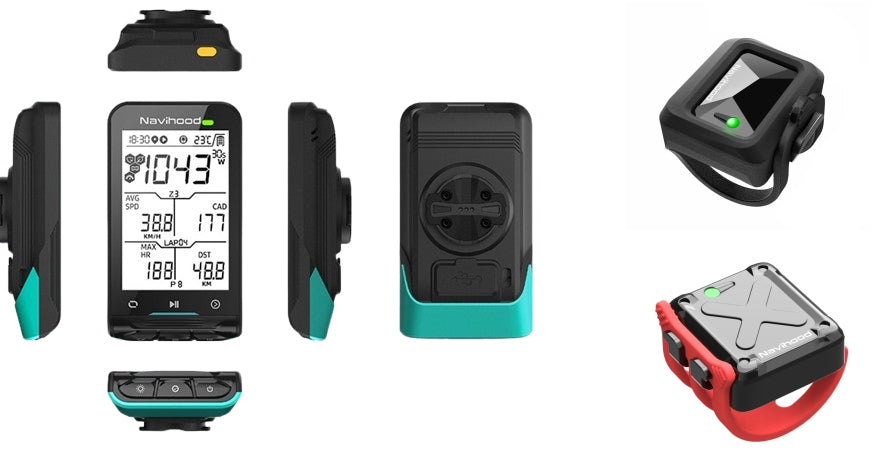 NAVIHOOD GPS BIKE COMPUTER L3 + SPEED SENSORS A1 CADENCE A2